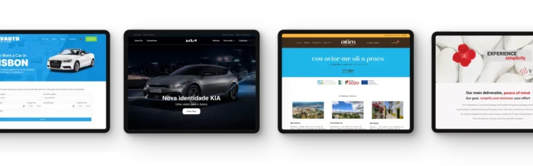 agência de web design - portfolio de webdesign - criação de sites profissionais
